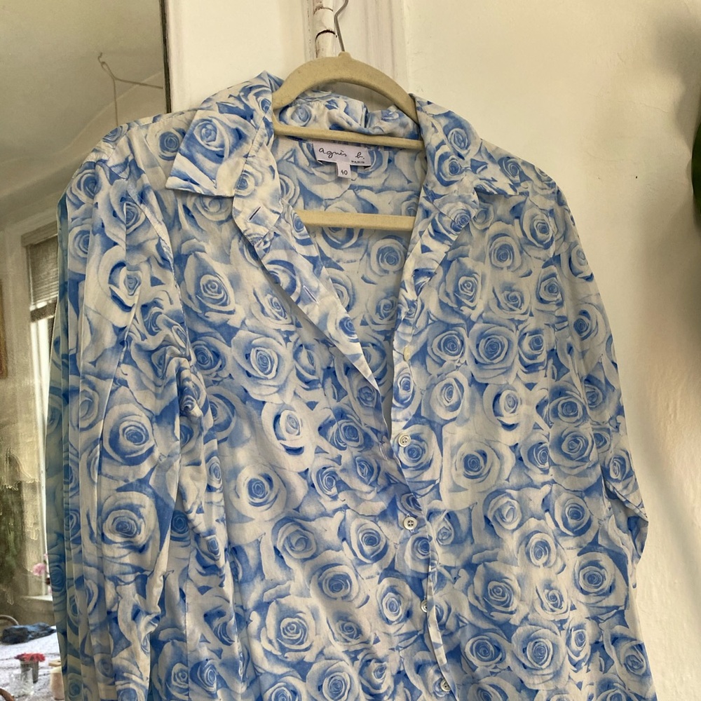 Blue Rose Agnes B shirt